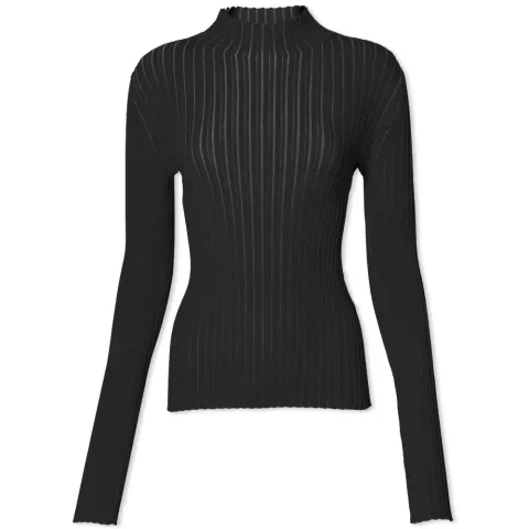 Ribbed Crew Knit