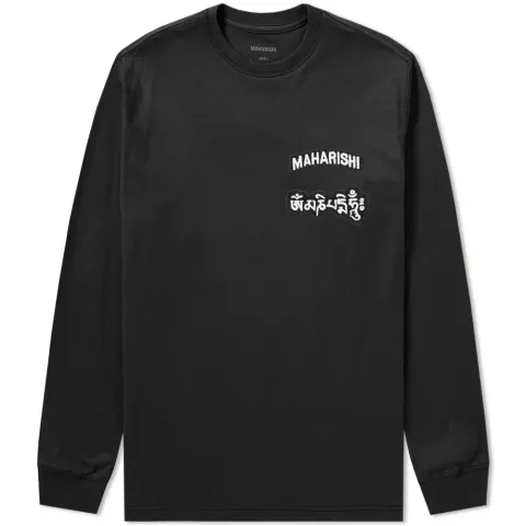 Long Sleeve Ohm Patch Logo Tee