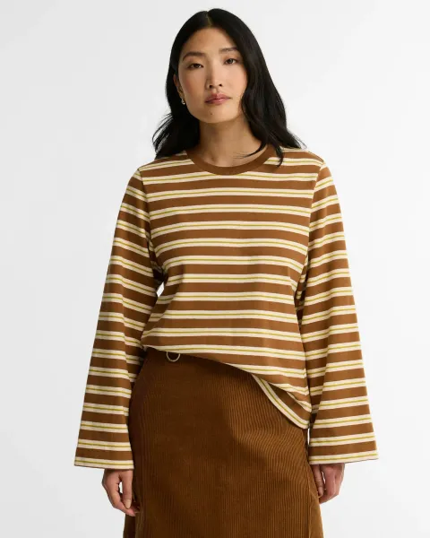 Maplewood Striped Long-Sleeved T-Shirt