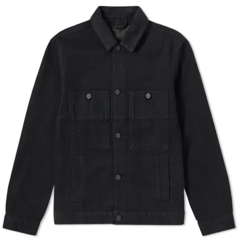 Études Guest Black Denim Jacket