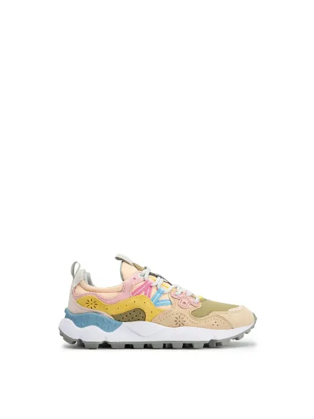Flower Mountain Yamano 3 Suede Trainers Neutral