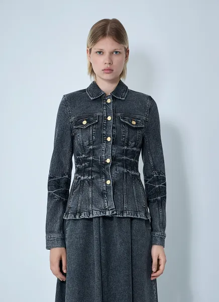 Stretch Denim Jacket