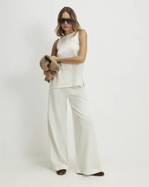 River Island Wide Leg Trousers