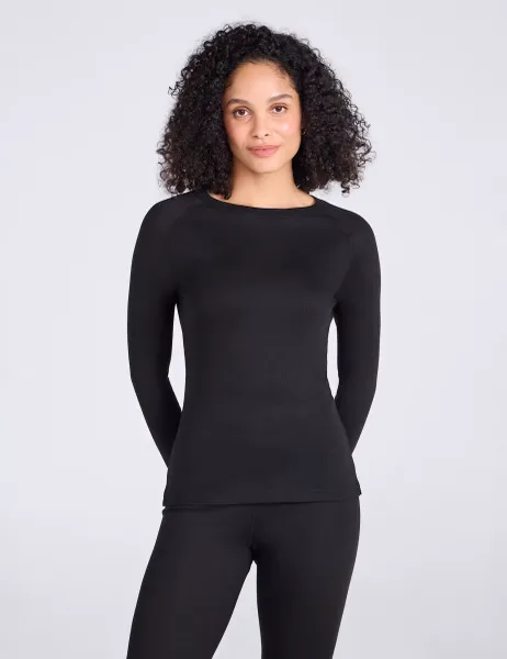 Mountain Warehouse Talus Thermal Top & Trousers Set Black