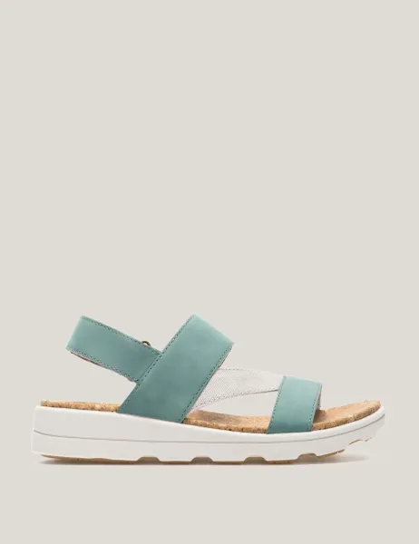Regatta Rylie Riptape Flatform Open Toe Sandals Light Green