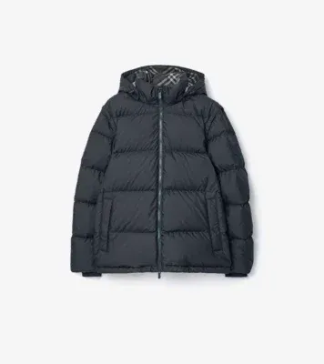 Detachable Sleeve Bideford Puffer Jacket in Navy - Men, Nylon
