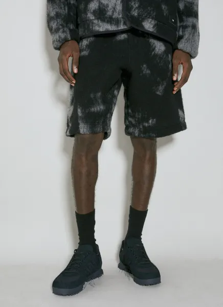 Fuzzy Bermuda Shorts