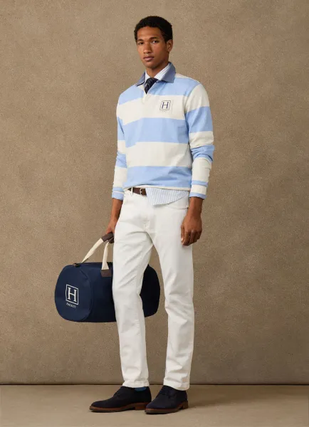 Classic Fit Ecru Denim