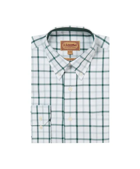 Schöffel Country Brancaster Classic Shirt - Deep Pine Check
