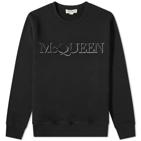 Logo Embroidered Crew Sweat