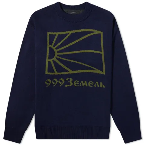 Logo Crew Knit