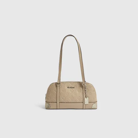 River Island Embossed Long Handle Bowler Bag