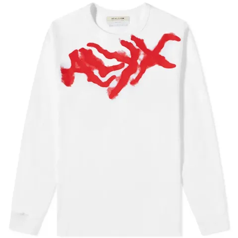 Long Sleeve Spray Logo T-Shirt