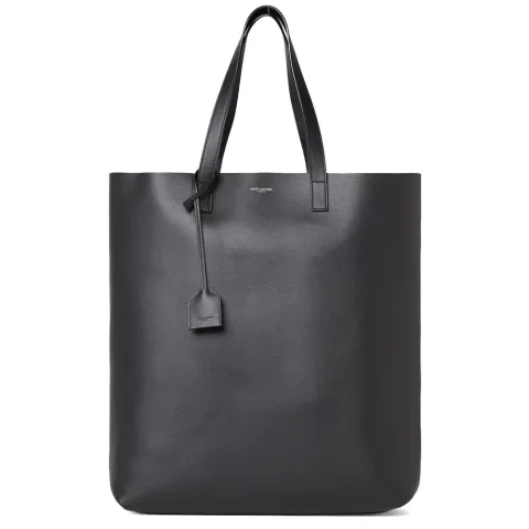 Matte Leather Shopper Bag