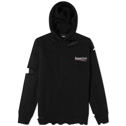 Destroyed Logo Hoody
