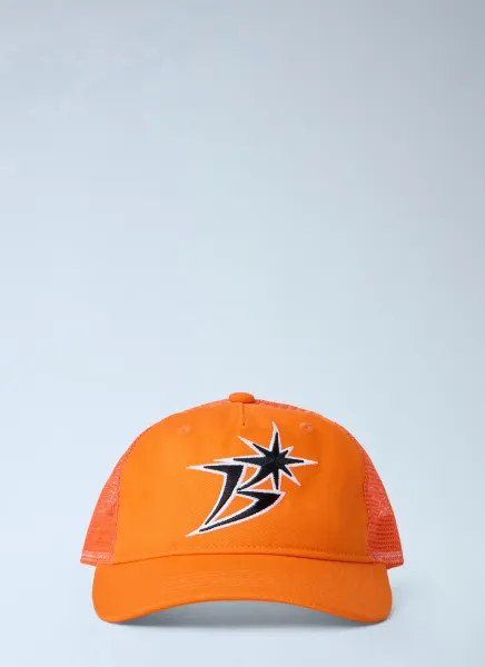 B Logo Mesh Panel Cap