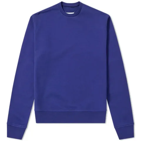 14 Cut Out Elbow Patch Crew Sweat