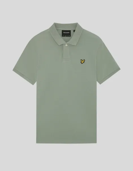Lyle & Scott Jacquard Tipped Polo Shirt