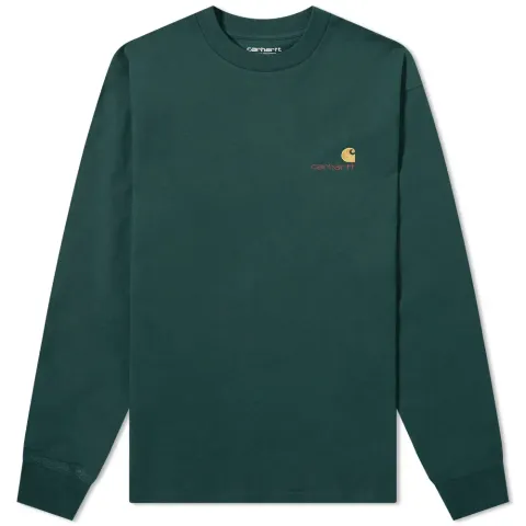 Long Sleeve American Script T-Shirt