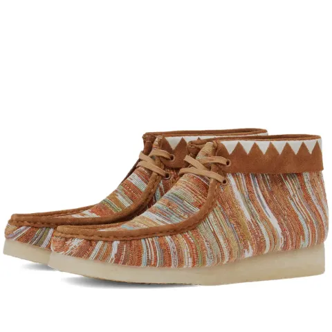 Clarks Jacquard Wallabee Boot