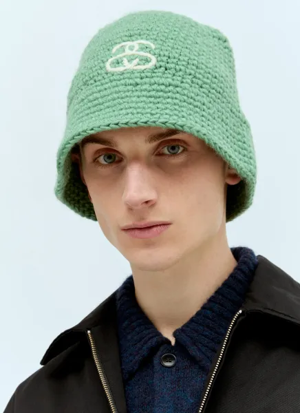 Link Knit Bucket Hat