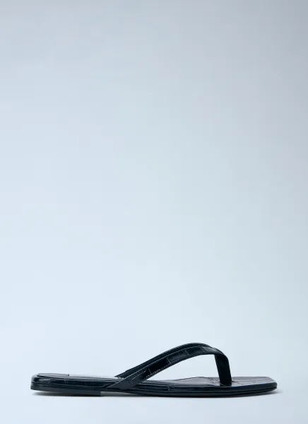 Leather Flip Flops