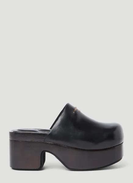 Zoe Leather Clogs