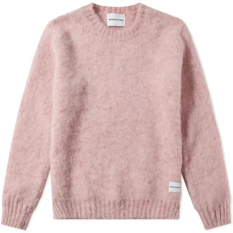 Brushed Shetland Crew Knit