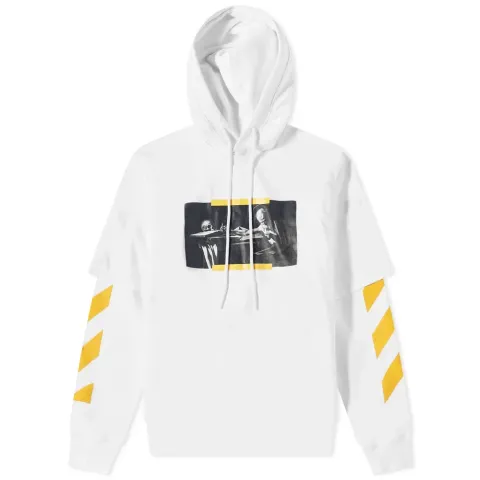Caravaggio Painting Double Sleeve Hoodie