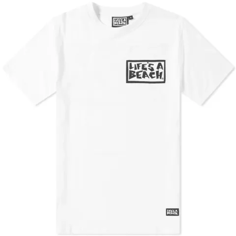 Life's a Beach LAB Logo Tee