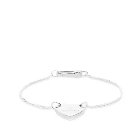 Gucci Engraved Heart Bracelet