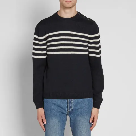 A.P.C. Mayol Mariniere Crew Knit