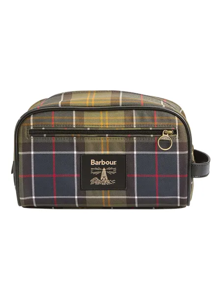 BARBOUR Tartan Washbag