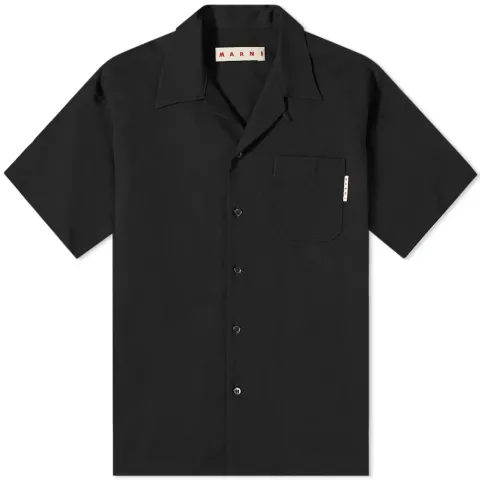 Logo Tab Vacation Shirt