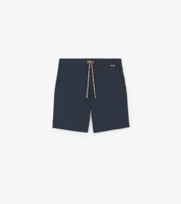 Knight Nylon Swim Shorts in Night blue