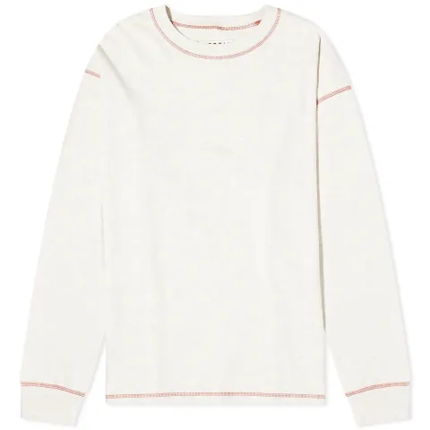 Long Sleeve Contrast Stitch T-Shirt