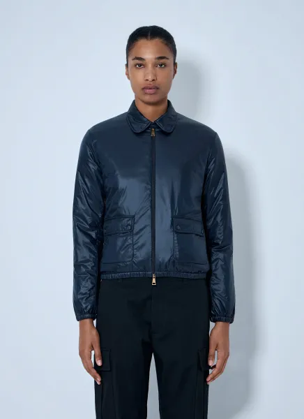 Lanset Packable Short Down Shirt Jacket