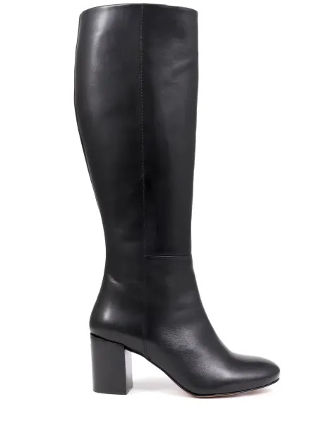 Jones Bootmaker Leather Narrow Fit Knee High Boots Black