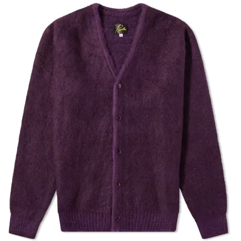 Mohair Solid Cardigan
