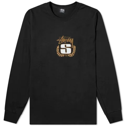 Long Sleeve S Wreath Pigment Dyed T-Shirt