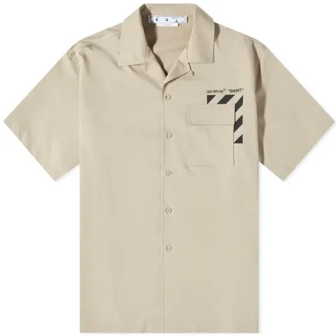 Diagonal Pocket Vacation Shirt