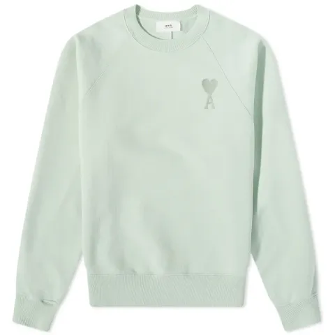 AMI Tonal Heart Crew Sweat
