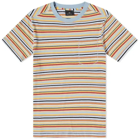 Striped Pocket T-Shirt
