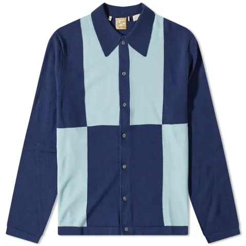Levi's Vintage Clothing Colourblock Knitted Shirt