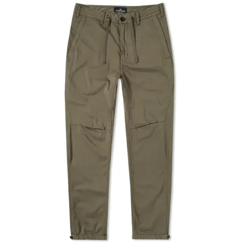Cotton Wool Satin Tapered Pant