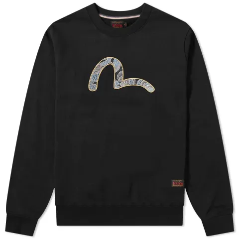Seagull Embroidery Crew Sweat