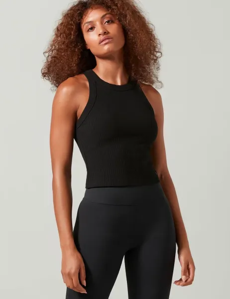 Lilybod Harmony Racerback Crop Tank Top
