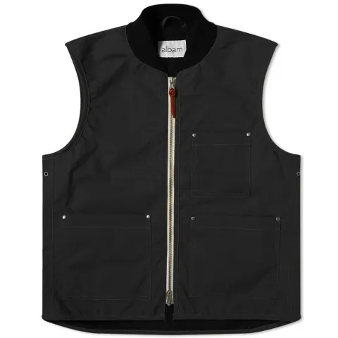 Waxed Overhill Gilet