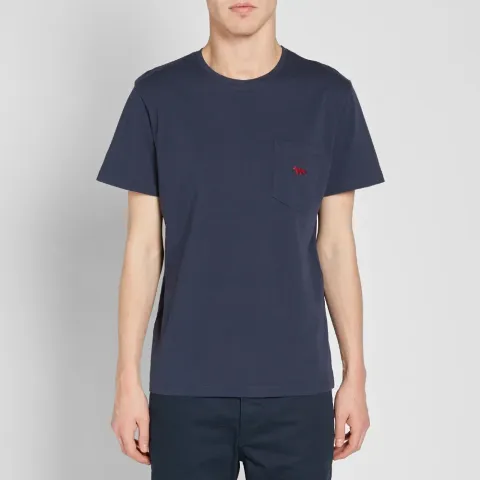 Maison Kitsuné Embroidered Fox Tee