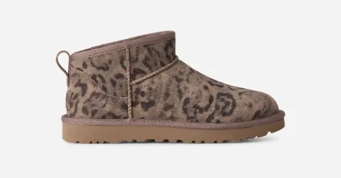 Classic Ultra Mini Spotted Boot, Polyester/Wool